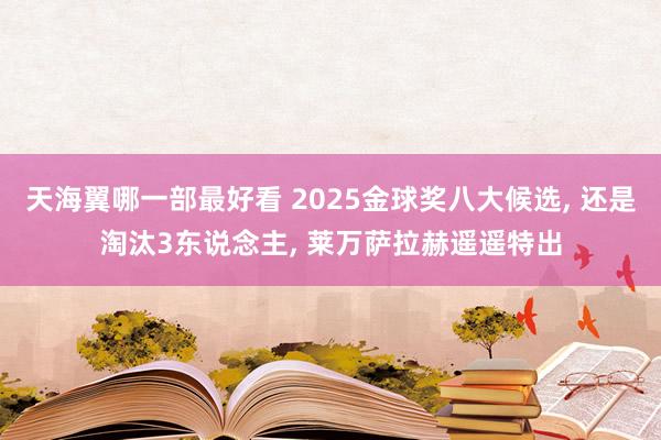 天海翼哪一部最好看 2025金球奖八大候选， 还是淘汰3东说念主， 莱万萨拉赫遥遥特出